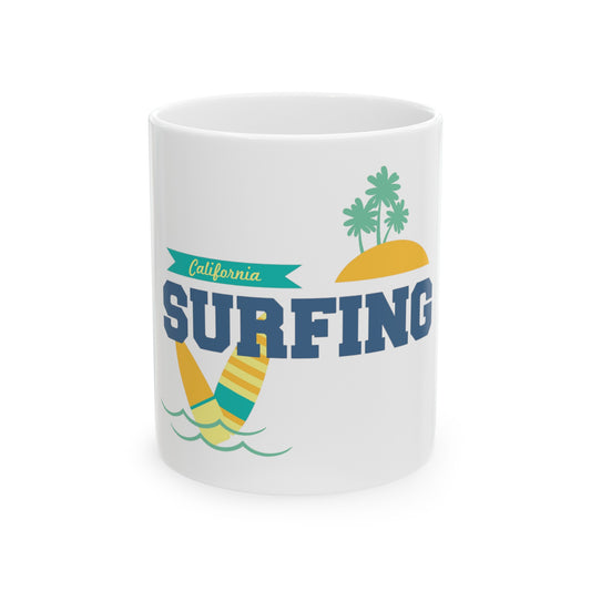 California Surfing Keramiktasse, (330 ml, 450 ml)